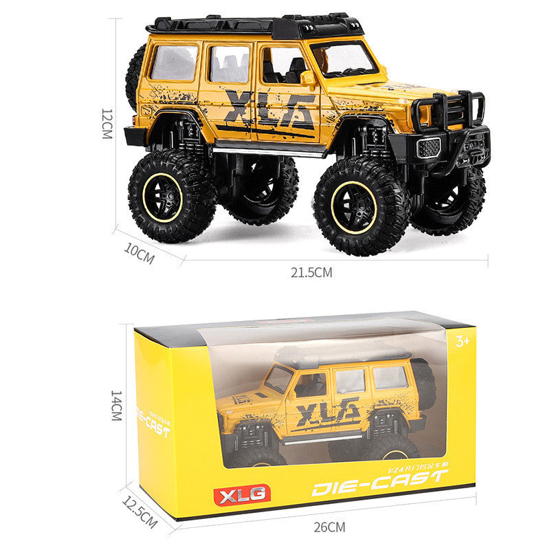 Simulation Alloy Car Model Modified Version  Off-road Car Model Toy